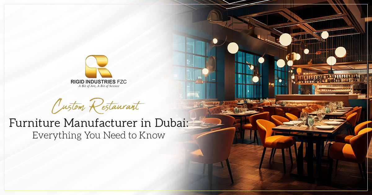restaurant manufacturer in dubai